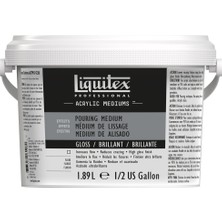 Liquitex : Professional : Akrilik Gloss Pouring Medium : 1.89 Lt