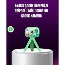 Die Grup 1080P Hd Çocuk Vlog Kamerası – Tripod ve Eğitici Oyunlarl