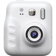 Die Grup Mini Çocuk Fotoğraf Makinesi Baskı Özellikli Video Çekim 4 Kağıt Rulo Hediyeli
