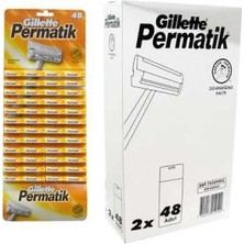 İlk El Grup Permatik Tek Saplı Jilet 96 Parça