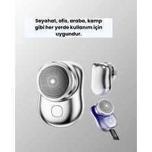 Die Grup Mikro Titreşim Motorlu, Düşük Sesli, USB Girişli Tıraş Makinesi