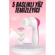 Die Grup 5 Başlıklı Titreşimli Cilt Temizleme Seti Canlandırıcı ve Onarıcı