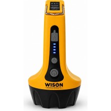 Die Grup WS-2626 8 Watt 12 Saat Aydınlatmalı Type-C Şarjlı Projektör Şarjlı Kambur Fener