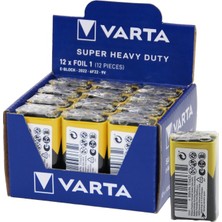 İlk El Grup Varta 9 Volt Pil E 12PCS