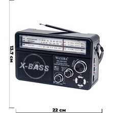 İlk El Grup Nostaljik Radyo Waxıba Nostaljik Radyo Bluetooth Fm USB XB-2301RT