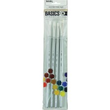 Liquitex : Basics : Uzun Saplı Fırça Seti : 4 Parça