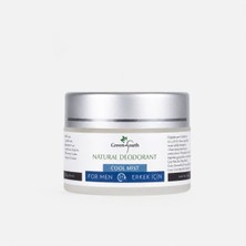Green Youth - COOL MİST %100 Doğal Erkek Deodorantı Ve Ter Kokusu Önleyici, Leke Bırakmayan , Natural - alüminyumsuz.
