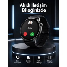 Akıllı Saat Bildirim Görme Amoled Ekran Gps Uyumlu Sesli Görüşme Midastech