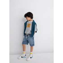 Mavi MV91 Street Indigo Mavisi Jean Şort 6411056-89443