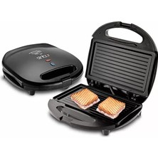 Sinbo Granit Mini Tost Makinesi - 2 Dilim - Yapışmaz Yüzey Midastech