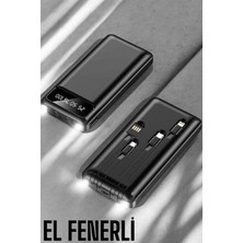 Die Grup Powerbank 20.000 Mah Dijital Göstergeli LCD Ekran Uzun Pil Ömrü