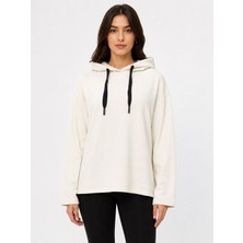 Neden Tekstil Kadın Kapüşonlu Rahat Kesim Sweatshirt