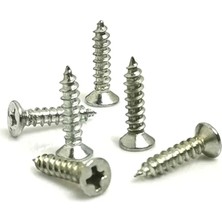 Die Grup Klips, Menteşe, Ayak, Ağaç, Sunta Vidası 3X13 mm - Nikel 1000 Adet
