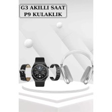 Nemere İthalat Yeni Nesil Sesli Görüşme Akıllı Saat ve Powerbank Çoklu Şarj Girişli Bluetooth Kulaklık Nab