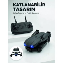 Katlanabilir Kamera Drone 4K Hd Görüntü, Hover Özelliği ve Uzaktan Kumanda Midastech