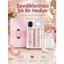 Nemere İthalat 3 Kordonlu Dokunmatik Ekran Akıllı Saat ve 2.nesil Kablosuz Bluetooth Kulaklık Anc/enc Nemere It