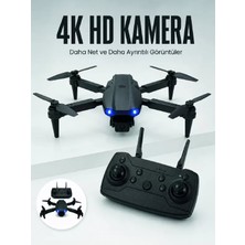 Nemere İthalat E99 Pro 4K Hd Kameralı Katlanabilir Drone App Kontrollü Uzaktan Kumandalı Mini Drone Nemere Itha