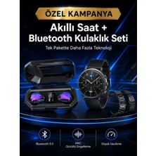 Nemere İthalat Yeni Nesil Kampanyası Bluetooth Bağlantılı Akıllı Saat ve Kablosuz Kulaklık Dijital Gösterge