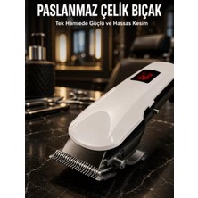 Tıraş Makinesi Uzun Ömürlü Batarya, Keskin Bıçaklar ve Profesyonel Yeni Nesil Midastech