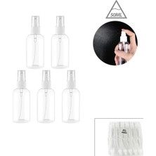 Boş Sprey Şişesi - Plastik - 50 ml - Şeffaf Midastech