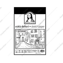 Mey İthalat Südor MN08-1 Mona Lisa Eskiz Kağıdı - 25 x 35CM 100 gr 10 Yaprak