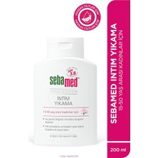 Mey İthalat Sebamed Intim Yıkama Jeli - Hassas Ciltler Için Ph 3.8 Dış Genital Bölge Temizleyici Intim Bakım Ürünü 200ML