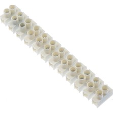 Mey İthalat Tek-Iş 520117 Sıra Klemens No:1 Yanmaz 12 x 0.5-4 Mm, Beyaz, 2.5 - 4mm