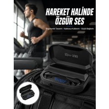 Zenviaa Rgb Işıklı Çift Mikrofonlu Siyah Profesyonel Oyuncu Kulaklığı Kablosuz Kulakiçi Yeni