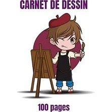 Mey İthalat Carnet De Dessin: Cahier À Dessin Enfant - Carnet De Croquis - 100 Pages De Papier Blanc Haute Qualité - 21,59 cm x 27,94 cm - Couverture Souple (French Edition)