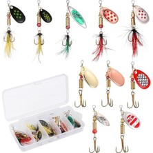 Die Grup Spinner Bait Yem Zoka Seti, 10 Adet ile Balıkçılık Için Ideal