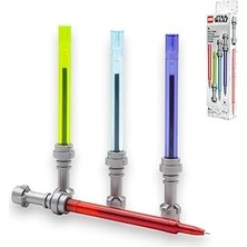 Mey İthalat LEGO Star Wars Işın Kılıcı Jel Kalem Seti – 4 Jel Kalem, Kırmızı, Mavi, Yeşil ve Mor, Işın Kılıcı Tasarımlı, Resmi Taraftar Ürünü, 6 Yaşından Büyük Çocuklar Için Hediye