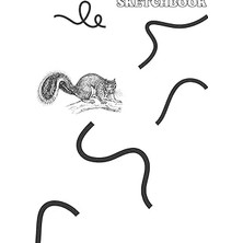 Mey İthalat Sketchbook Whıte Page | Anımal Desıgn Sketchbook | Squırrel Desıgn Sketchbook :: The Blank White Paper | 8.5X11 Inc. 120 Pages | For Sketching, ... And More | Ideal Size Blank White Paper.