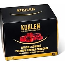 Mey İthalat Nargile Kömürü 1kg – Uzun Yanma, Düşük Kül, Yüksek Performanslı Doğal Kömür