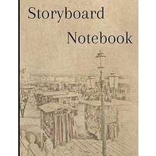 Mey İthalat Independently Published Storyboard Notebook: Sketchbook Template Panel Pages For Storytelling/ıllustration Template Book For Creative Storytellers, Directors Or Animators