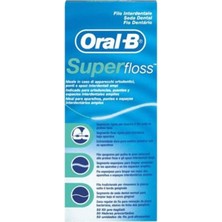 Mey İthalat Oral B Diş Ipi Super Floss 2 x 50 Adet