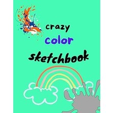 Mey İthalat Crazy Color Sketchbook: Book Drawing 8.5" X11"