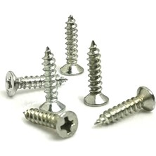 Cntma Klips, Menteşe, Ayak, Ağaç, Sunta Vidası 2,2X13 mm - Nikel 100 Adet