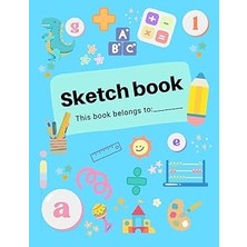 Mey İthalat Sketchbook & Notebook : Large Blank Paper For Drawing , Writing, Painting: Perfect For Students, Kids, School Or Special Gift