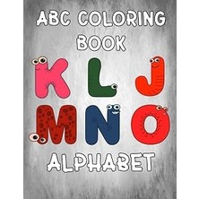 Mey İthalat Abc Coloring Book : Alphabet - Large (8.5 x 11 Inches)
