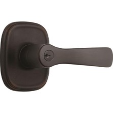 Mey İthalat Brinks Push Pull Döner Kapı Kilitleri Alwood Giriş Kolu, Toskana Bronz, 23013-150
