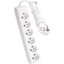 Mey İthalat Viko Multi-Let 6lı Topraklı 2mt Kablolu (90113602)