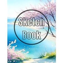 Mey İthalat Sketch Book: Premium Watercolor Spring Sea Design Cover Page Sketchbook Blank Paper Pad 8.5" x 11" - Sketchbook 120 Pages Blank Paper Book For ... Unlined Journal Soft Cover Sketchbooks