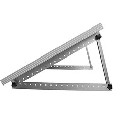 Mey İthalat Renogy 71 cm Ayarlanabilir Güneş Paneli Montaj Braketleri, Katlanabilir Eğim Ayakları, Karavan Çatı Tekne Için