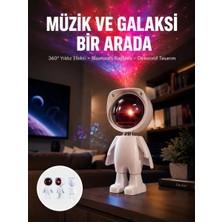 Zenviaa Gün Batımı Projektör Lamba Astronot Görünümlü Dekoratif Masa Lambası Yeni Nesil Zen