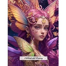 Mey İthalat Sketch Book: Notebook For Drawing, Writing, Painting, Sketching, Doodling Or Journaling, 120 Pages, 8.5X11 (Premium Girl Cover Vol.41)