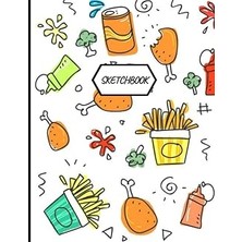 Mey İthalat Sketch Book: Drawing Pad Lunch Ideas Cover For Children Kids Drawing,sketching,painting,writing 8.5X11 (Notebook For School And Studying)