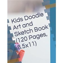 Mey İthalat Kids Doodle Art And Sketch Book (120 Pages, 8.5X11)