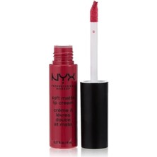 Mey İthalat Nyx Professional Makeup Mat Ruj - Soft Matte Lip Cream Prague 14 G, Nyxpmusmlc