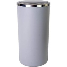 Mey İthalat Primanova Lenox M-E48-07 Çöp Kovası, Gri, 35 Lt