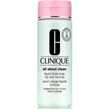 Mey İthalat Clinique Liquid Facial Soap Oily Skin Formula 200 ml 1 Paket (1 x 200 Ml)